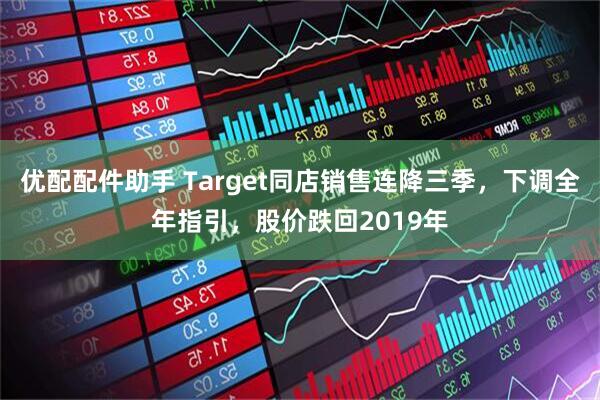 优配配件助手 Target同店销售连降三季，下调全年指引，股价跌回2019年